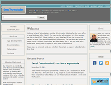 Tablet Screenshot of bnettechnologies.com
